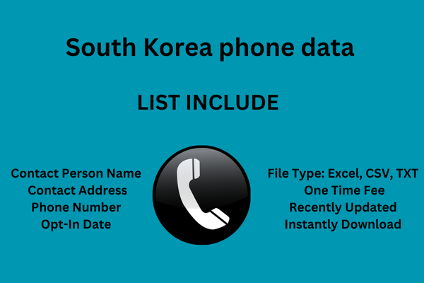 South Korea phone data