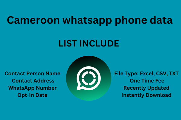 Cameroon whatsapp phone data