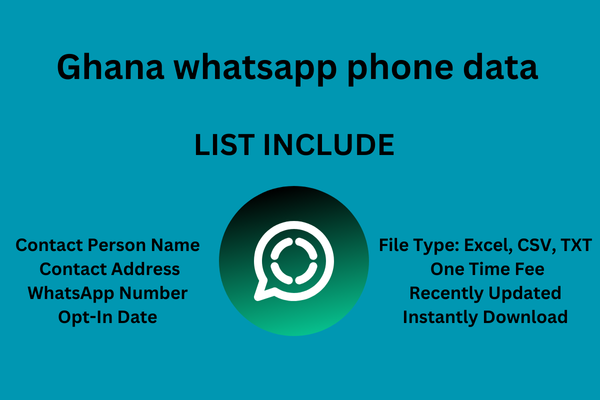 Ghana whatsapp phone data