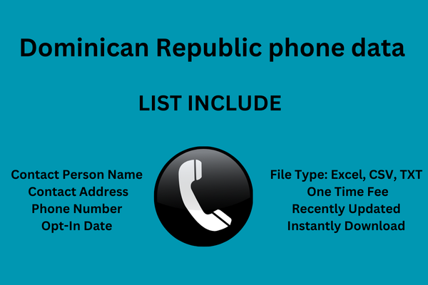 Dominican Republic phone data