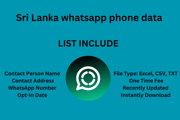 Sri Lanka whatsapp phone data