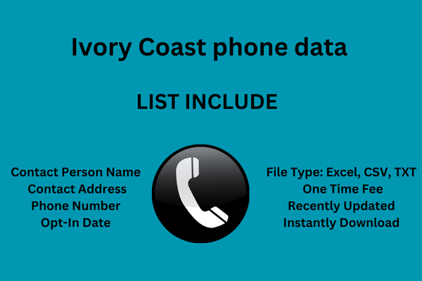 Ivory Coast phone data