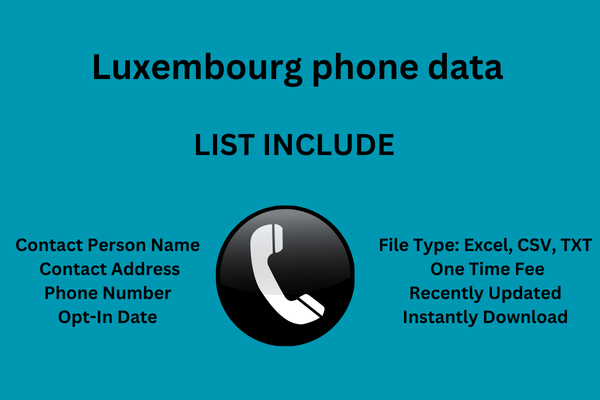 Luxembourg phone data