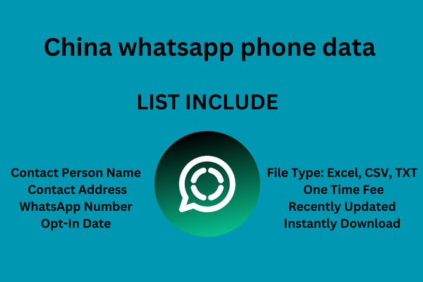 China whatsapp phone data