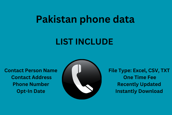 Pakistan phone data