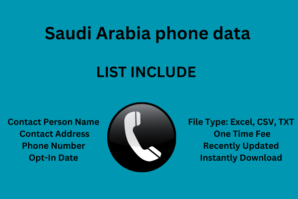 Saudi Arabia phone data