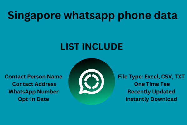 Singapore whatsapp phone data