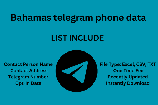 Bahamas telegram phone data